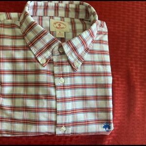 Brooks brothers plaid long sleeve regent shirt NWOT